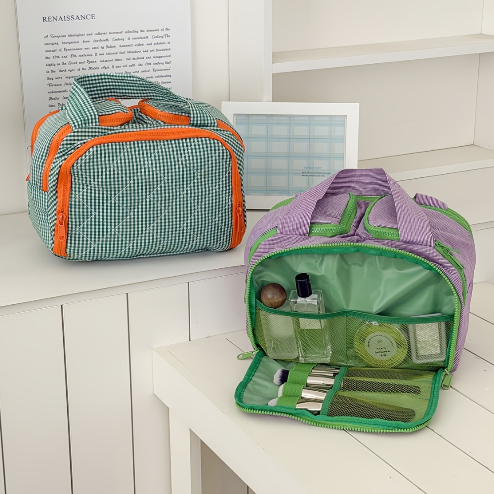 กระเป๋าจัดระเบียบแปรงแต่งหน้าแ - Travel Accessories Organizer Bag บทวิจารณ์และราคา