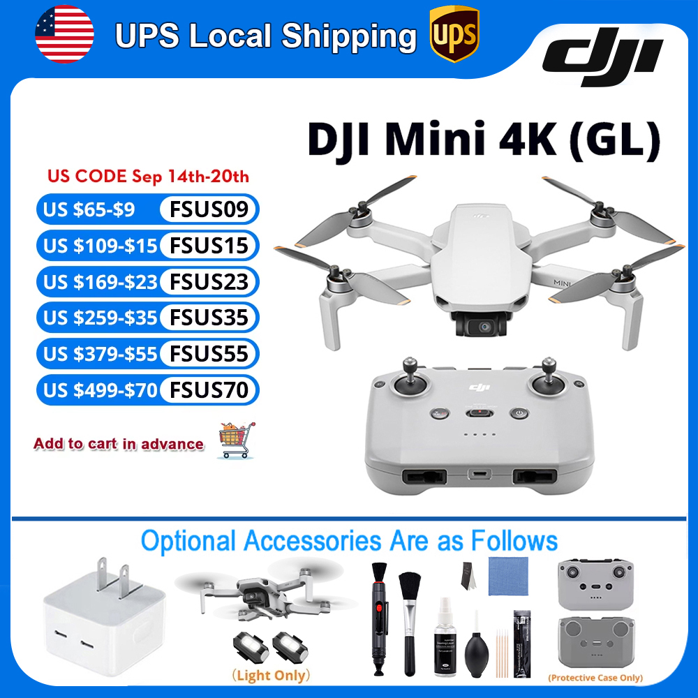 โดรน DJI Mini 4K พร้อมอุปกรณ์เ - Travel Accessories Long Flight บทวิจารณ์และราคา