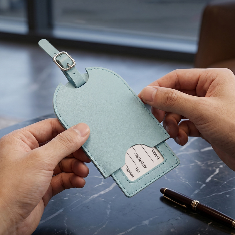 ป้ายติดกระเป๋าเดินทางหนัง PU น - Travel Accessories Aesthetic บทวิจารณ์และราคา