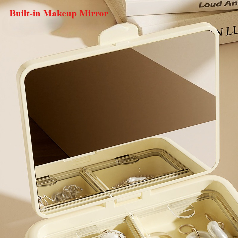 กล่องเก็บเครื่องประดับพกพาขนาด - Travel Accessories Jewelry บทวิจารณ์และราคา