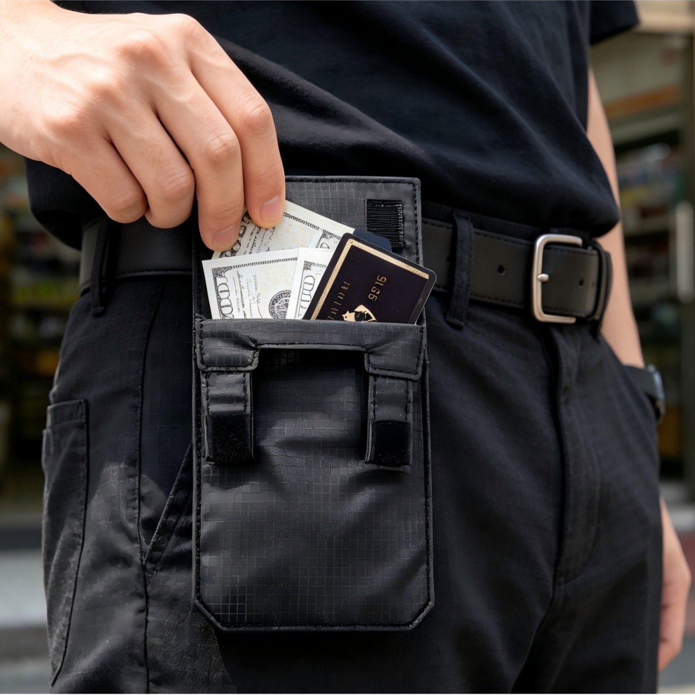 กระเป๋าคาดเอวซ่อนเงินสำหรับเดิ - Travel Accessories Wallet บทวิจารณ์และราคา