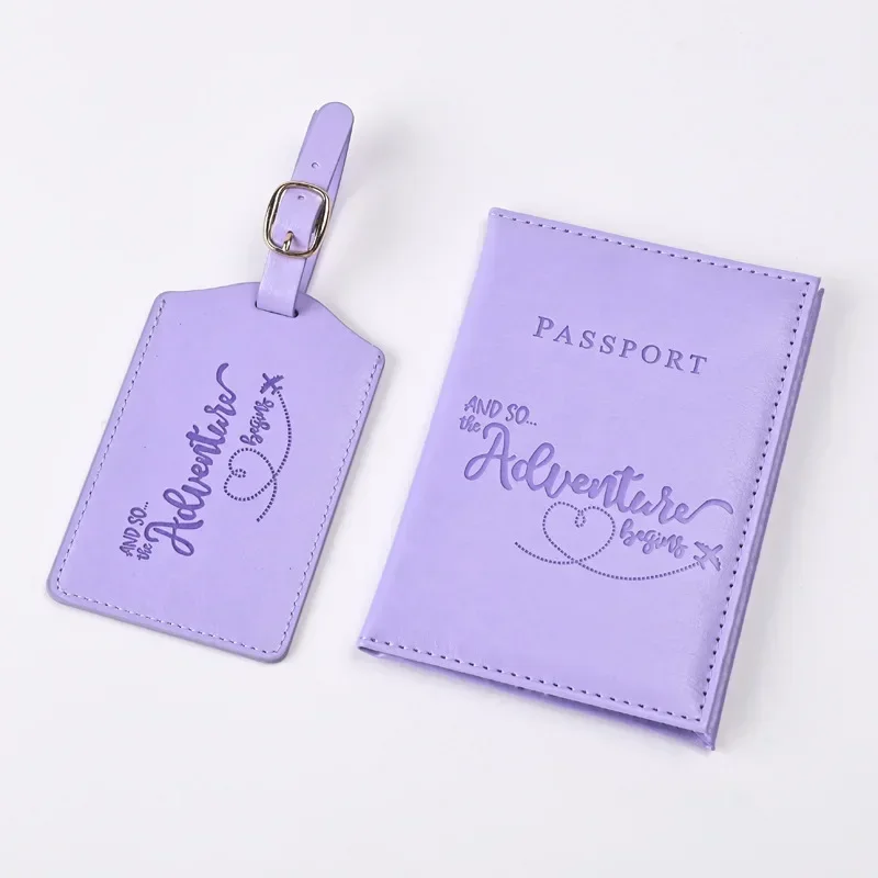ใหม่สีม่วง PU หนังผู้ถือหนังสื - Travel Accessories Wallet บทวิจารณ์และราคา