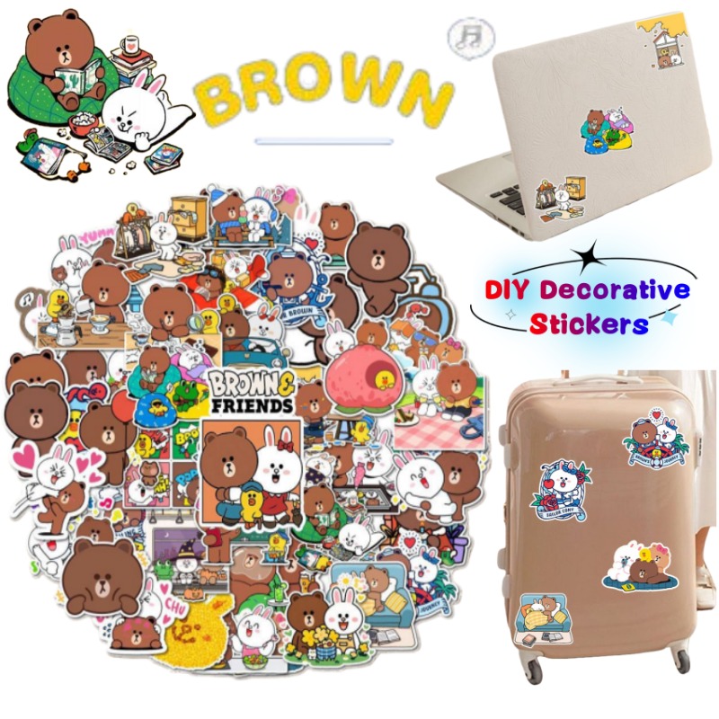สติกเกอร์ตกแต่งลายอนิเมะ LINE  - Luggage Cover Protector บทวิจารณ์และราคา