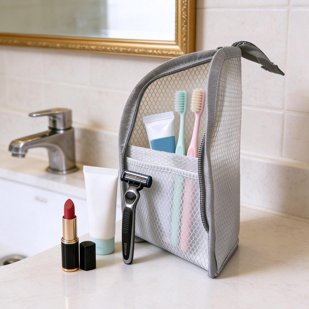 กระเป๋าใส่อุปกรณ์อาบน้ำแบบตาข่ - Travel Accessories Organizer Bag บทวิจารณ์และราคา