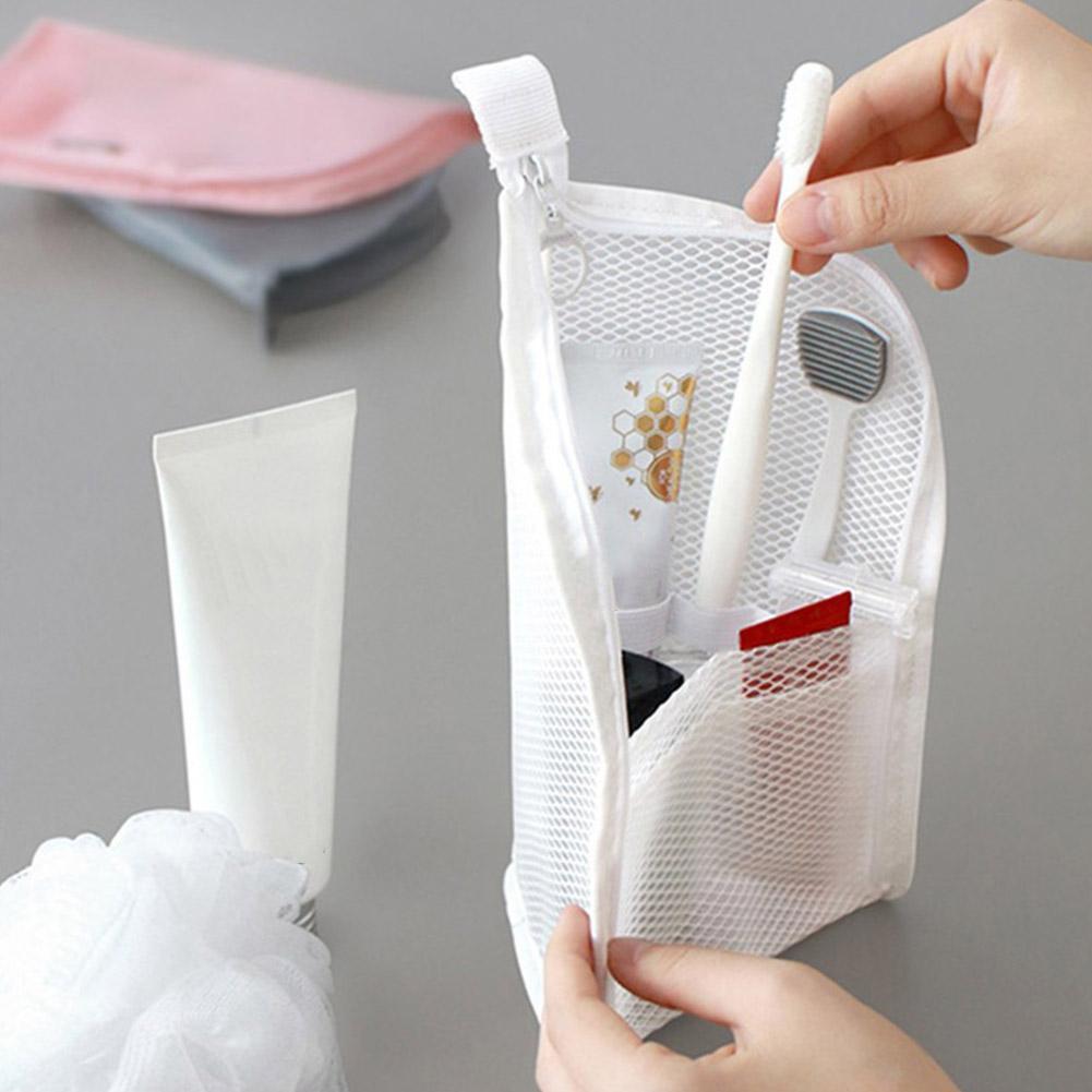 กระเป๋าใส่อุปกรณ์อาบน้ำแบบตาข่ - Travel Accessories Organizer Bag บทวิจารณ์และราคา